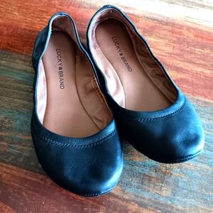 Lucky Brand Black Flats